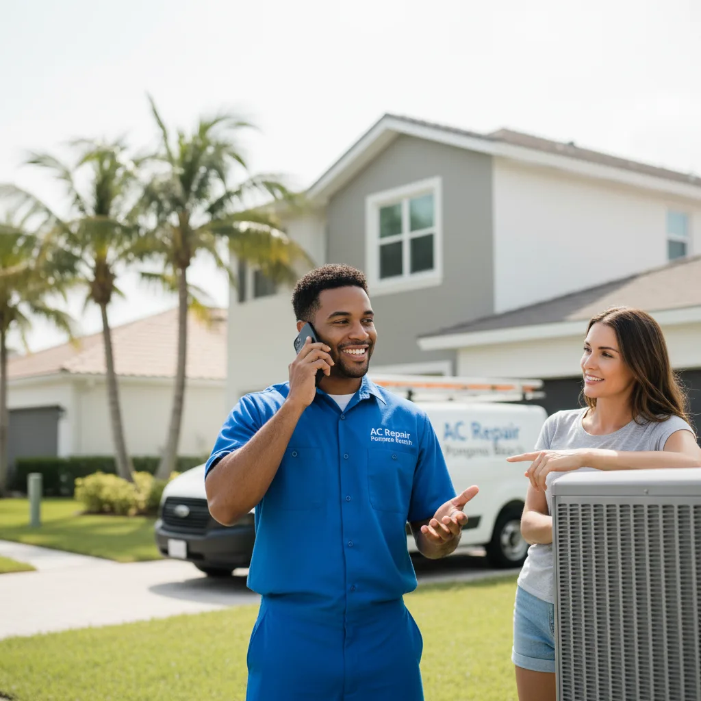 AC Repair Pompano Beach customer support in St. Pete Beach